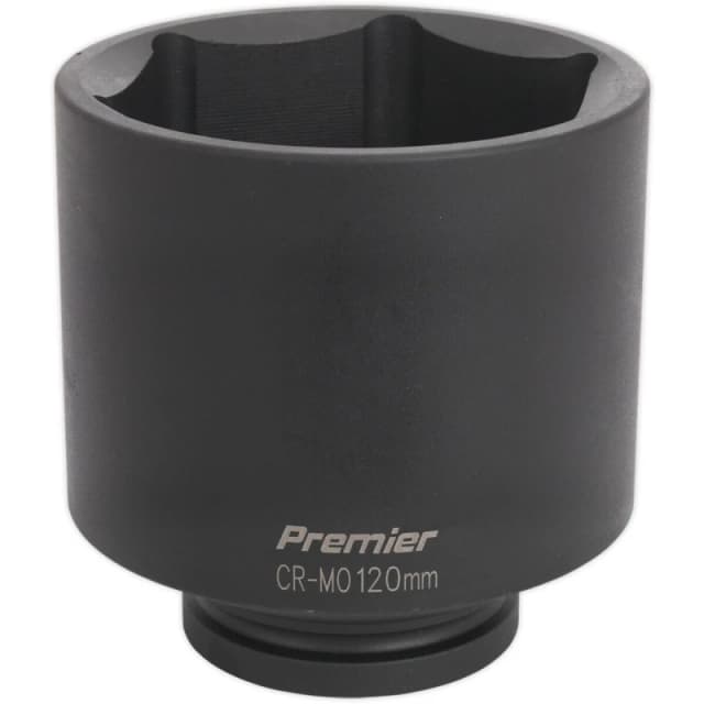 Loops 120mm Forged Deep Impact Socket - 1" Sq Drive - Chromoly Wrench Socket Multi