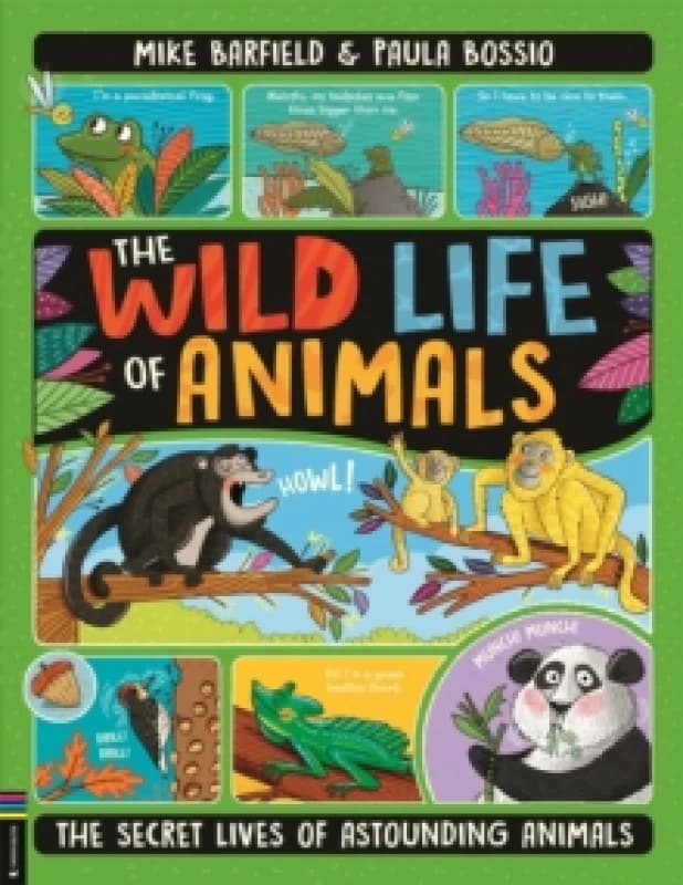 Mike Barfield The Wild Life of Animals Book Multi unisex