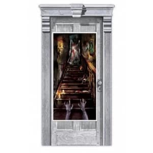 Haunted House Stairway Door Decoration 1.65cm x 85cm