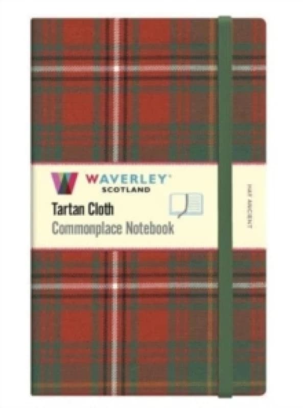 Waverley Tartan Commonplace Hay Ancient Large (21 X 13CM) Notebook Hardback