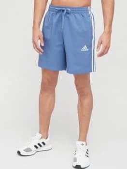 Adidas 3-Stripe Chelsea Shorts - Blue