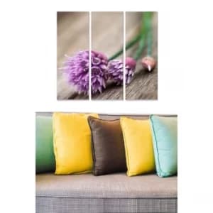 MDF9433398 Multicolor Decorative MDF Painting (3 Pieces)