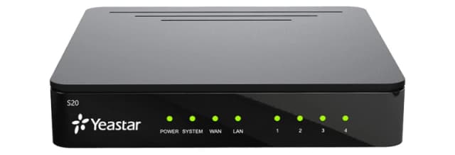 Yeastar S20 gateway/controller 10. 100 Mbit/s