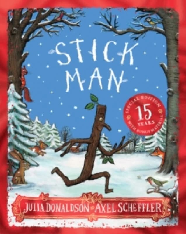 Julia Donaldson Stick Man 15th Anniversary Edition Book Multi unisex