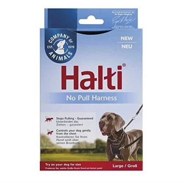 Company of Animals Halti No Pull Harness Size Large, Professional Dog Harness To Stop Pulling On The Lead, Easy To Use