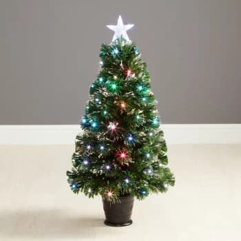Robert Dyas Westbury Fibre Optic Christmas Tree - 3ft