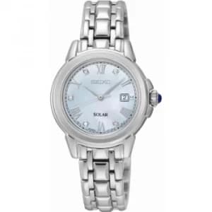 Ladies Seiko Diamond Solar Powered Watch