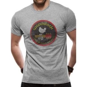 Woodstock - Unisex Logo T-Shirt (Grey)