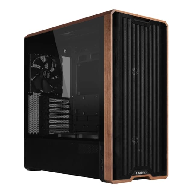 Lian Li Lian Li Lancool LAN217X computer case Midi Tower Black, Wood LAN217X