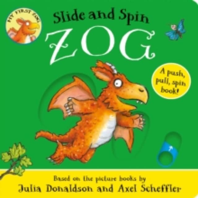 Zog - Slide and Spin Board book