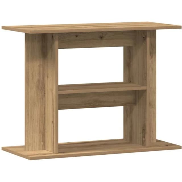 vidaXL Aquarium Stand Artisan Oak 80x35x60cm Engineered Wood, Brown 857273