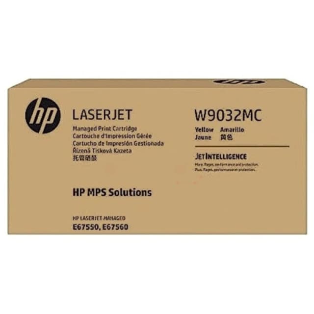 HP W9032MC Toner cartridge yellow Contract. 28K pages ISO/IEC 19798 fo