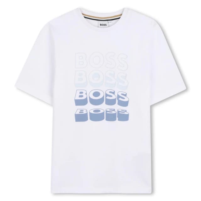Boss Boss SS T Shirt Jn63 Regular Fit T-Shirts 6Y White 59464601155