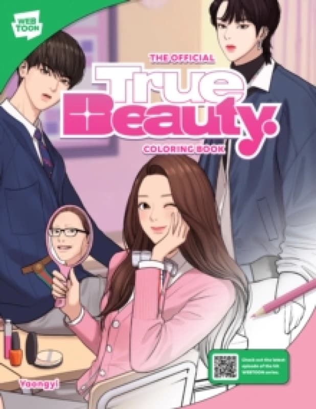 The Official True Beauty Coloring Book. Paperback. By Yaongyi, WEBTOON Entertainment, Walter Foster Creative Team Books