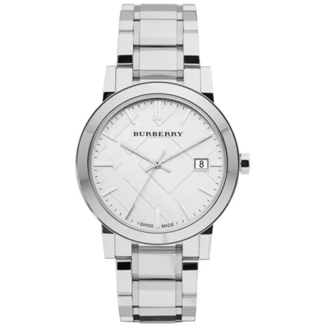 Burberry Burberry BU9000 Silver Dial Stainless Steel Unisex Watch