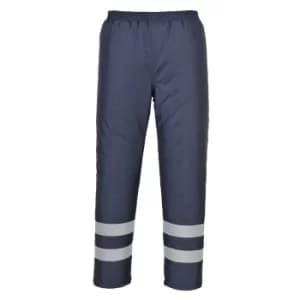 Iona Mens Rain Proof Lined Trousers Navy 2XL