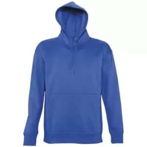 SOLS Slam Unisex Hooded Sweatshirt / Hoodie (L) (Royal Blue)
