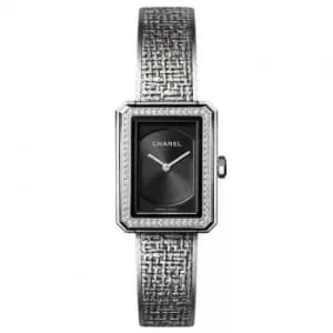 Chanel Boyfriend Ladies Stainless Steel Bracelet Watch