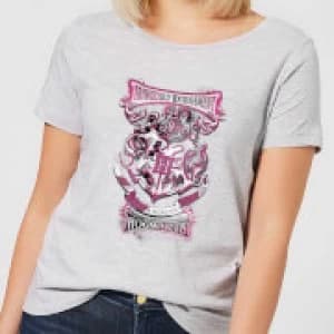Harry Potter Triwizard Tournament Hogwarts Womens T-Shirt - Grey - 3XL