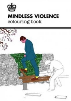 Modern Toss Mindless Violence Colouring Book by Jon Link Paperback