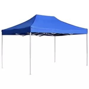 Vidaxl Professional Folding Party Tent Aluminium 4.5X3 M Blue