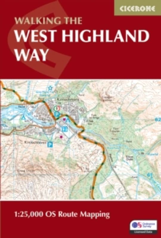 West Highland Way Map Booklet : 1:25,000 OS Route Mapping Paperback / softback