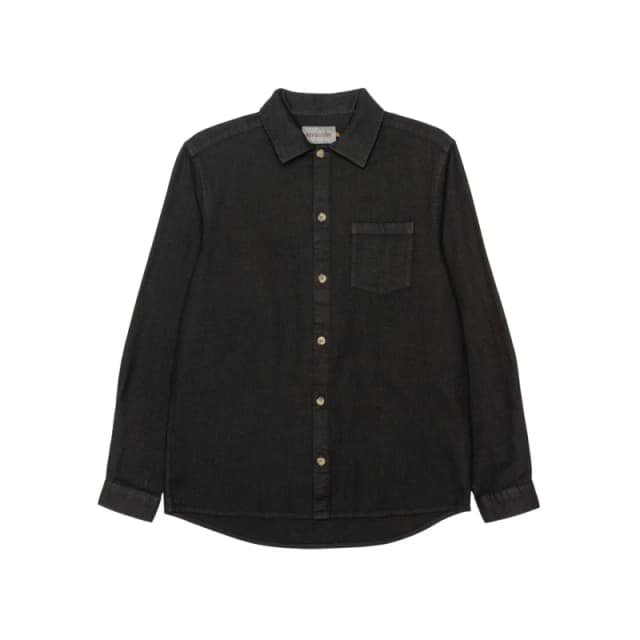 Revolution Long-sleeved casual shirt Revolution Casual Noir Male L