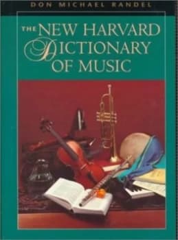 The New Harvard Dictionary of Music by Dm Randel Hardback