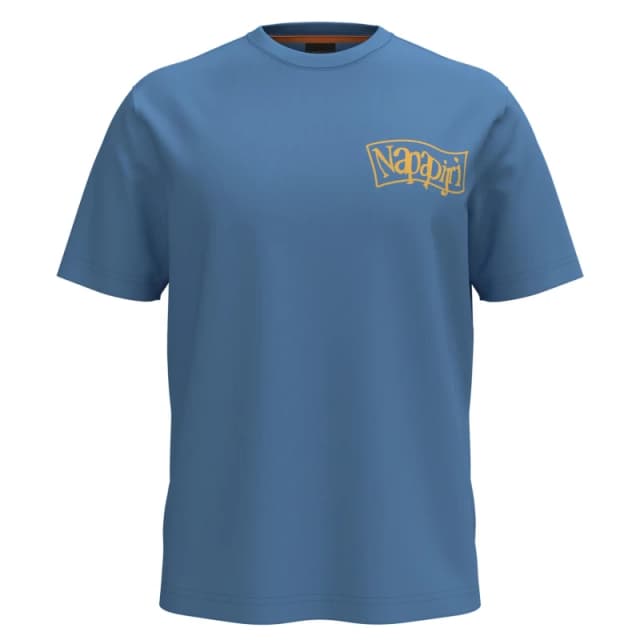 T-Shirt Napapijri S-Elior Bleu Male S