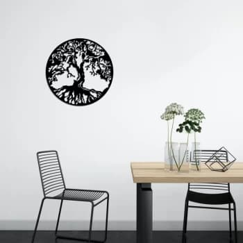 Tree - Black Decorative Metal Wall Accessory