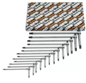 Beta Tools 951 TX/S13 13pc T-Handle Wrench Set - 3x Male Torx Ends 009510863