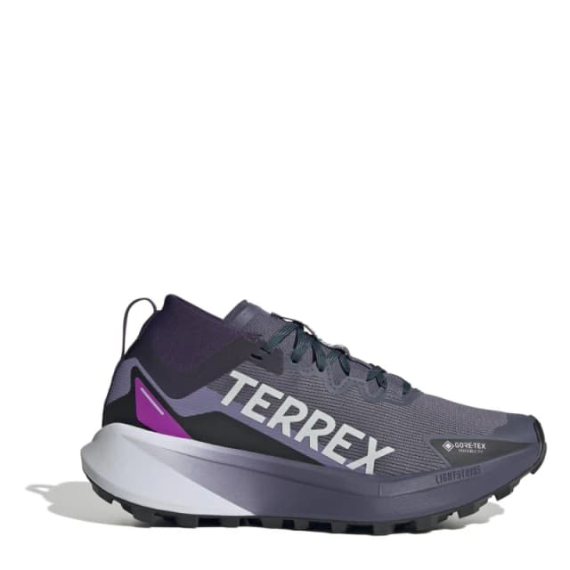 Womens trail running shoes adidas Terrex Agravic GTX Violet Female 42