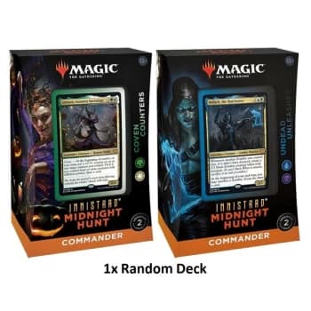 Magic The Gathering: Innistrad Midnight Hunt Commander Deck - One At Random