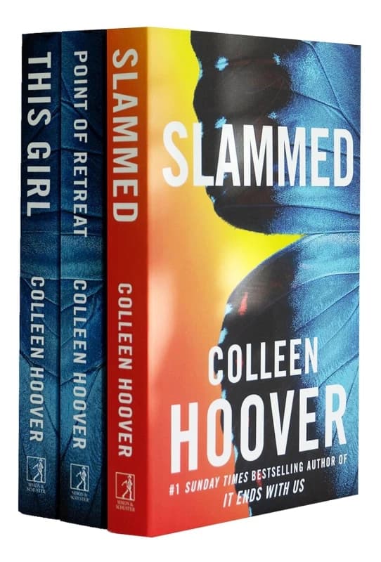 Colleen Hoover Slammed Series Three Book Collection Featuring Slammed Point of Retreat and This Girl Colleen Hoover Books