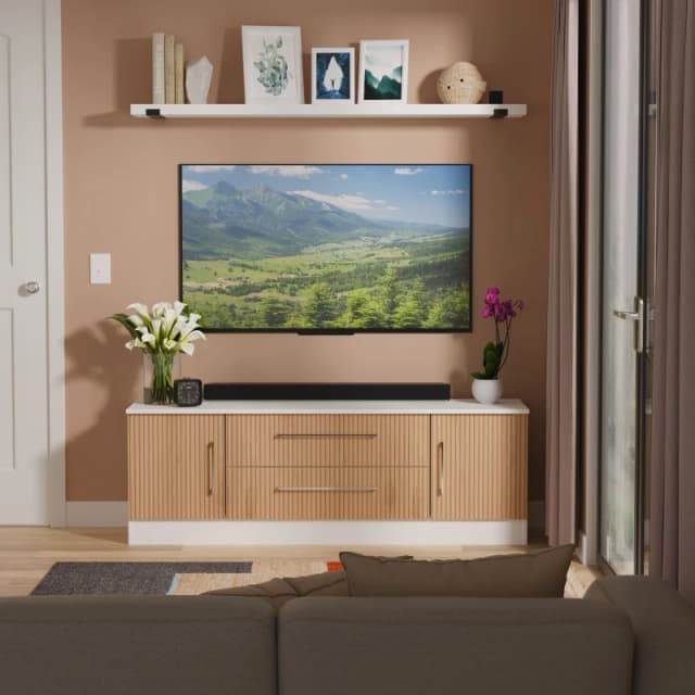 Ready Assembled 2 U Gloucester 2 Door 2 Drawer Superwide TV Unit (Ready Assembled) in White White Unisex