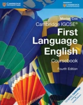 Cambridge Igcse First Language English Coursebook by Marian Cox Paperback