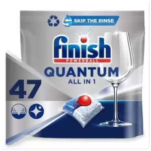 Finish Quantum All-in-One Regular Dishwasher Tablets 47 Pack