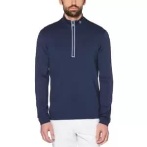 Original Penguin Golf Calloway Zip Pullover - Blue