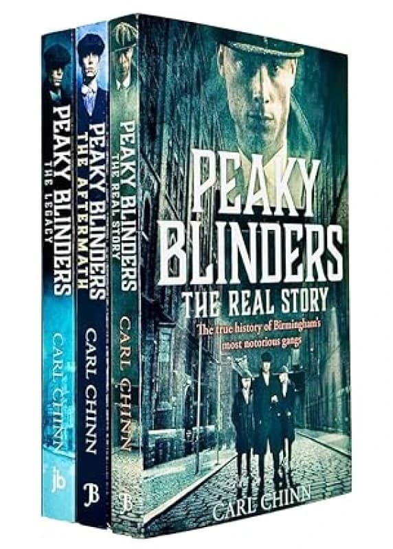 Peaky Blinders Collection 3 Book Set The Real Story The Legacy The Aftermath Carl Chinn Carl Chinn Books
