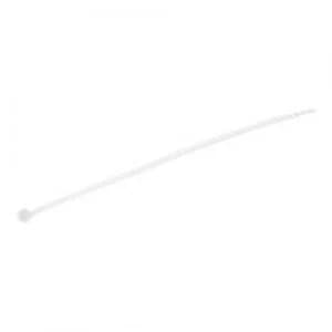StarTech.com 100 Pack 6 White Cable Ties