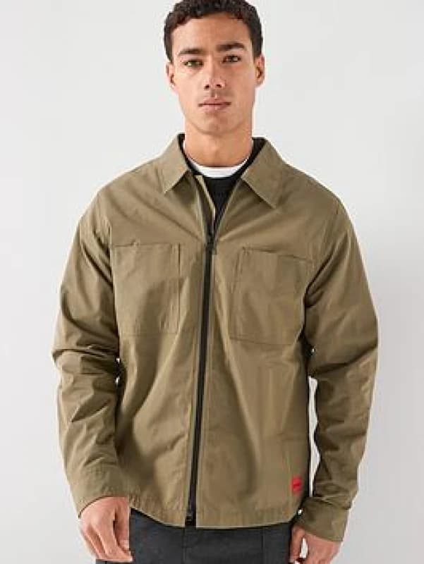 HUGO Evalom Light Jacket Open Green L