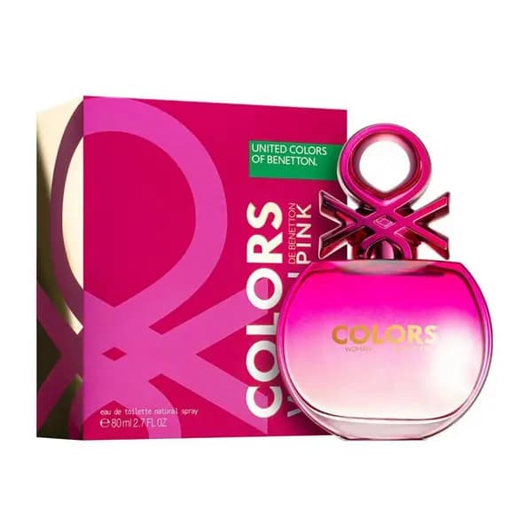 Benetton Colors De Benetton Pink Eau de Toilette For Her 50ml