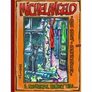 Teenage Mutant Ninja Turtles Kevin Eastman Notebook Series: Michelangelo (Hardcover