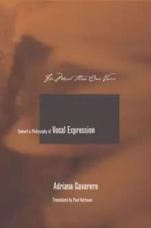 For More than One Voice : Toward a Philosophy of Vocal Expression