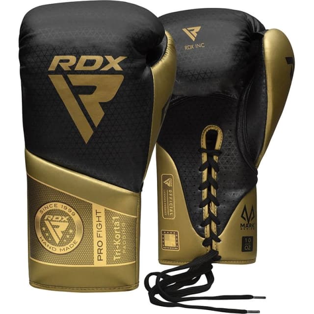 RDX SPORTS RDX K1 Mark Pro Fight Boxing Gloves Gold