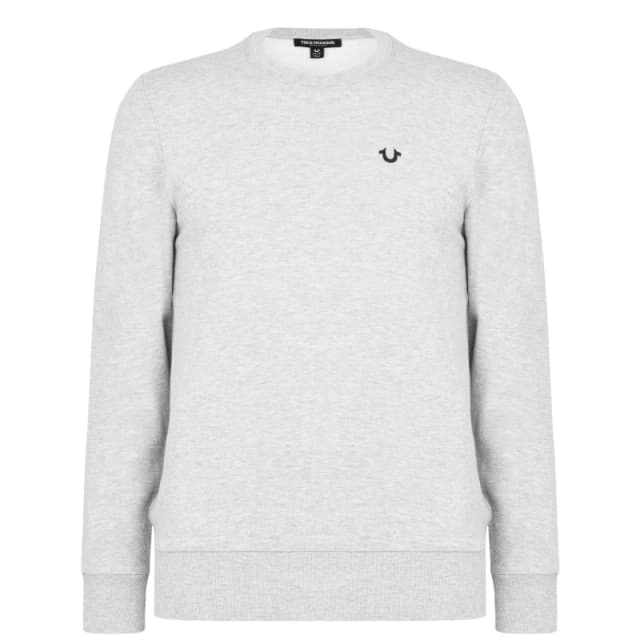 True Religion Horseshoe Sweatshirt - Grey Grey S