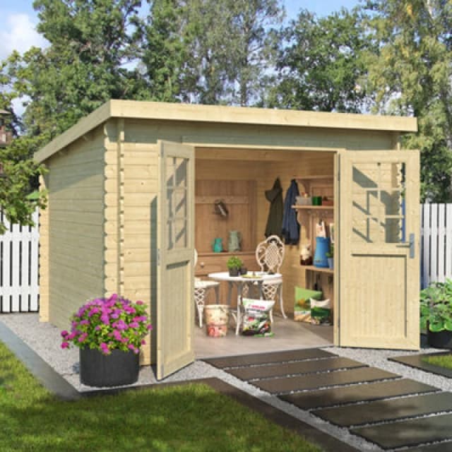 Lasita Maja Lasita Osland San Jose 275 - 2.75M X 2.75M - 28mm Wall Logs