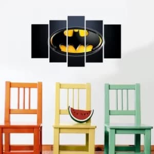 5MDFCO-11 Multicolor Decorative MDF Painting (5 Pieces)