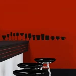 KBS-131 Black Decorative Wall Sticker