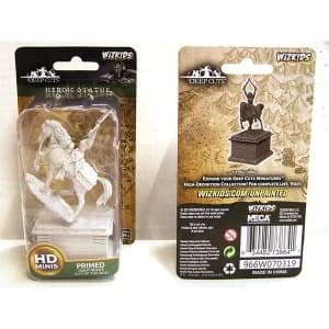 WizKids Deep Cuts Unpainted Miniatures - Heroic Statue